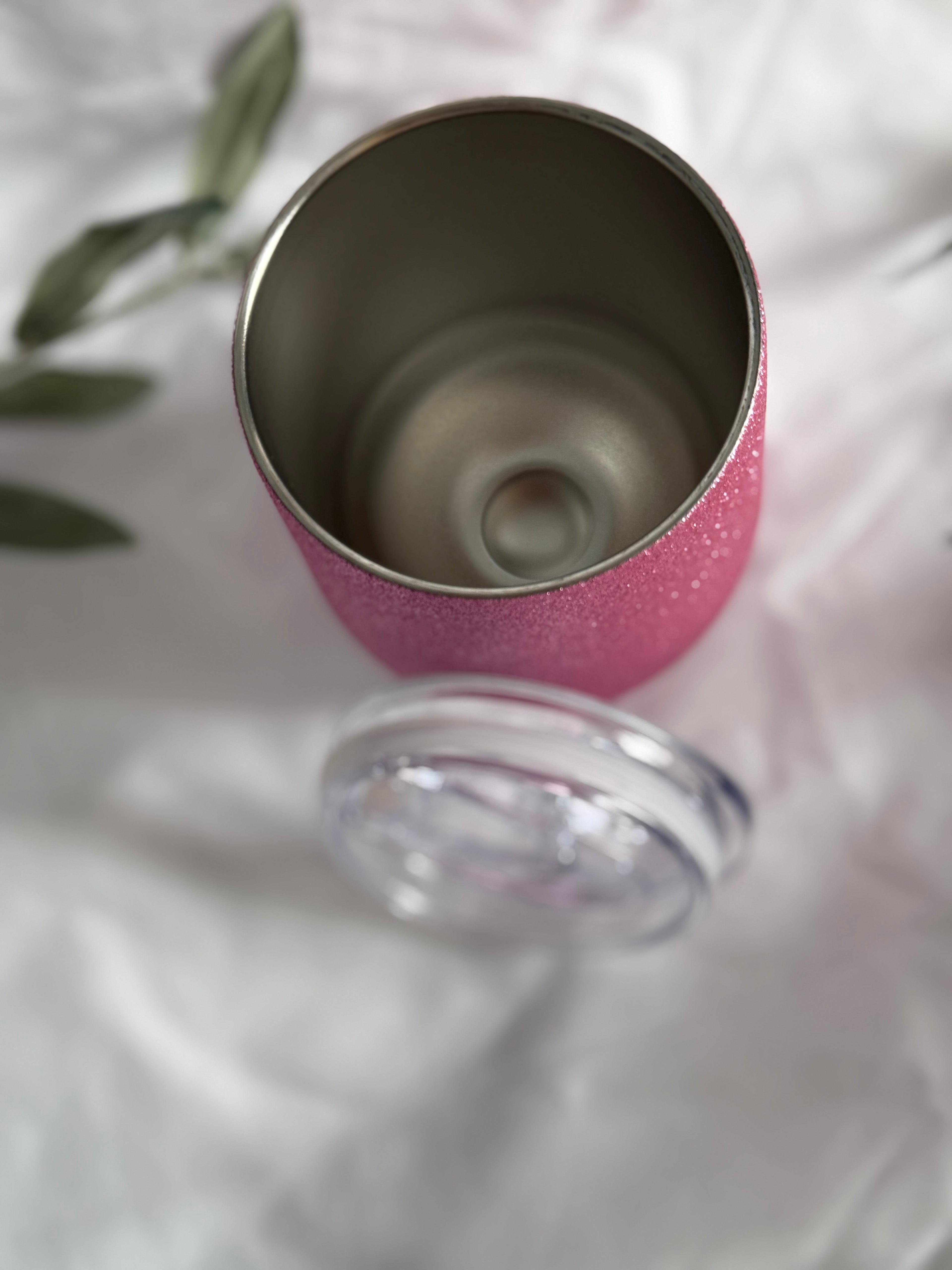 Personalisierter Thermobecher pink