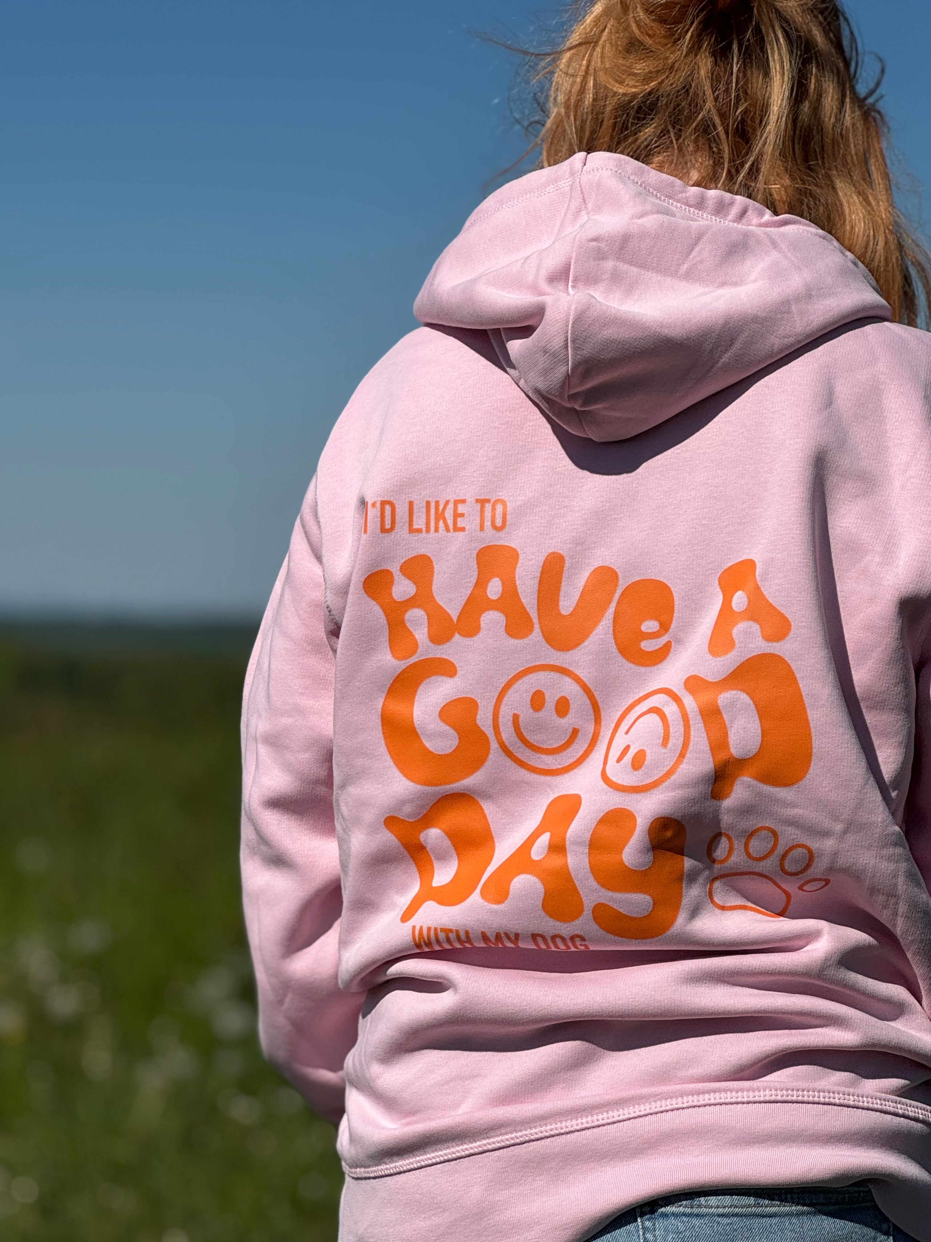 Good day dog -hoodie - Fietes-Pawluxe
