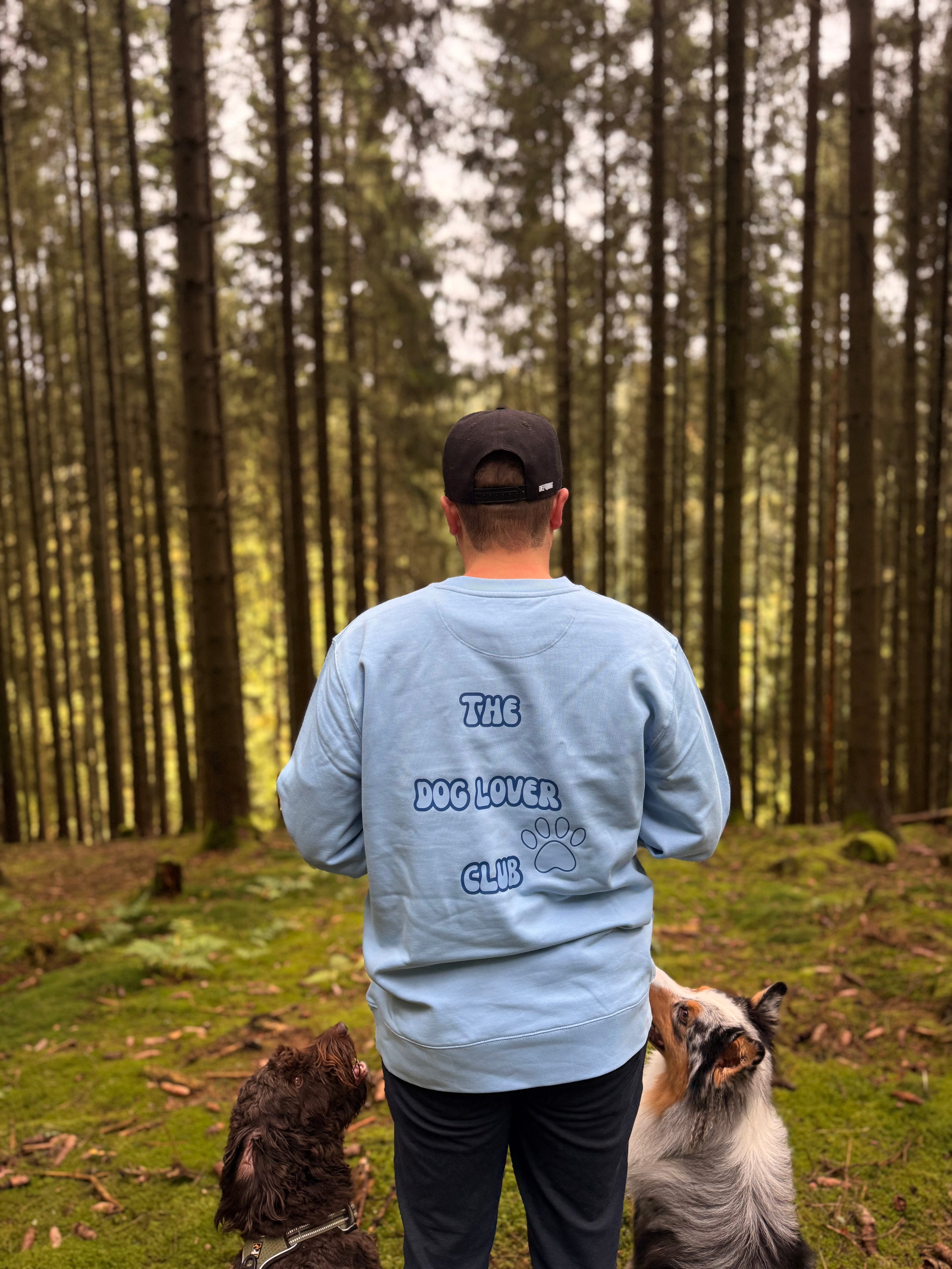 THE DOG LOVER CLUB -Sweatshirt Sky Blue Edition