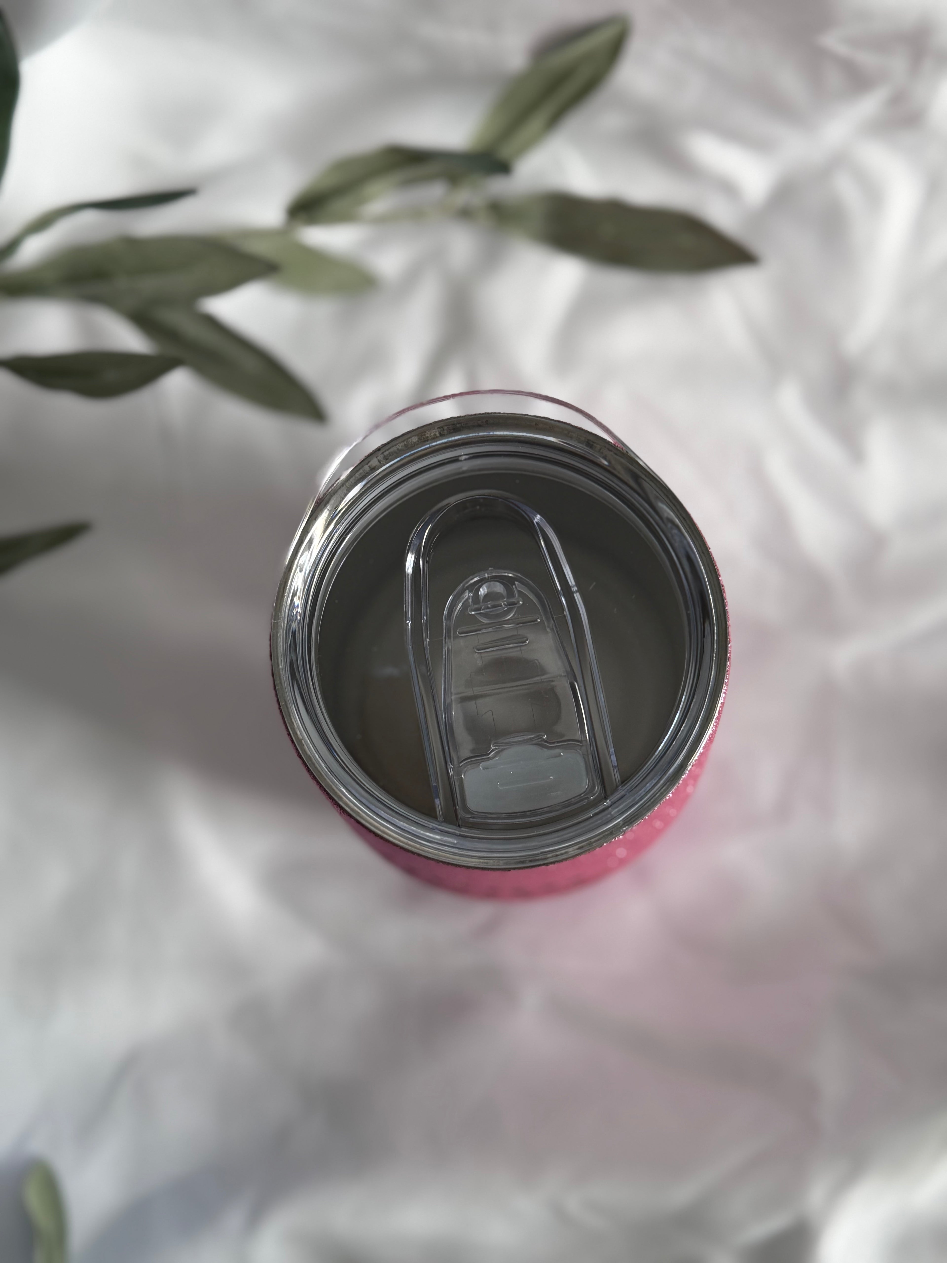 Personalisierter Thermobecher pink