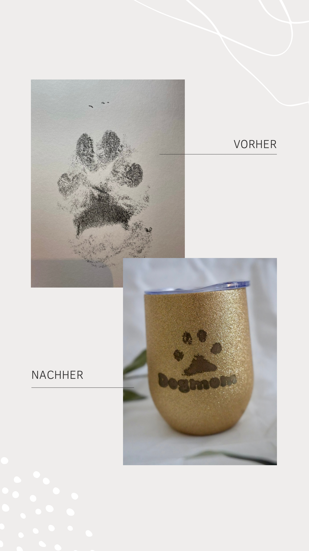 Personalisierter Thermobecher - Anleitung