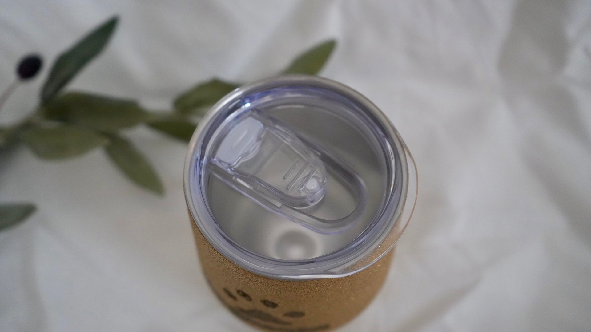 Personalisierter Thermobecher von Oben