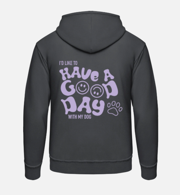 Good day dog -hoodie - Fietes-Pawluxe
