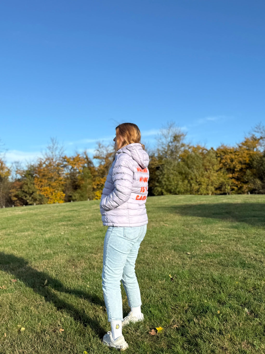 Walking my Dog - Daunenjacke  Lavendel