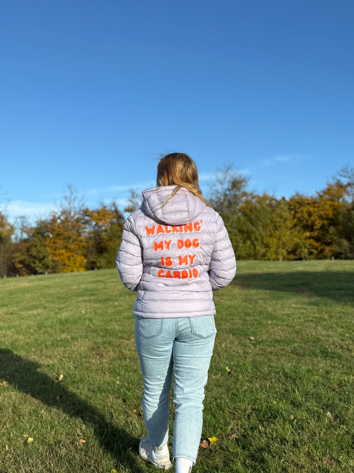Walking my Dog - Daunenjacke  Lavendel